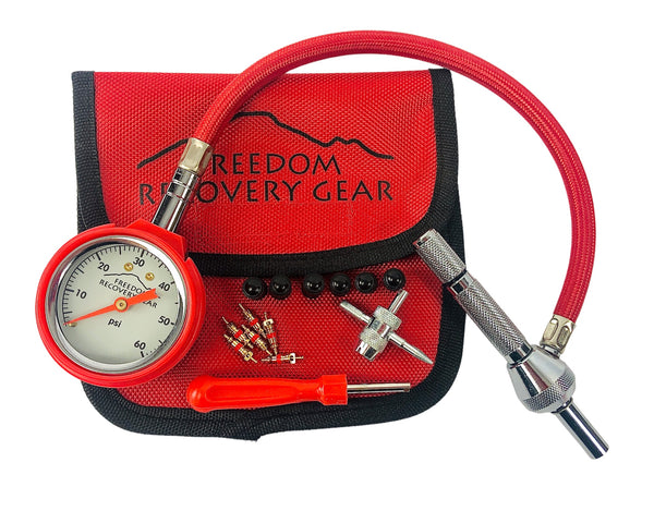 FRG Self-Contained EZ-Rapid Tire Deflation Tool with Gauge