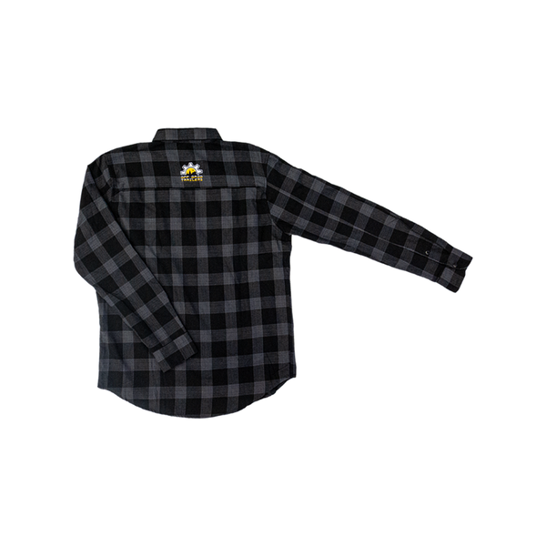 Off Grid Trailers Button Up Flannel Shirt